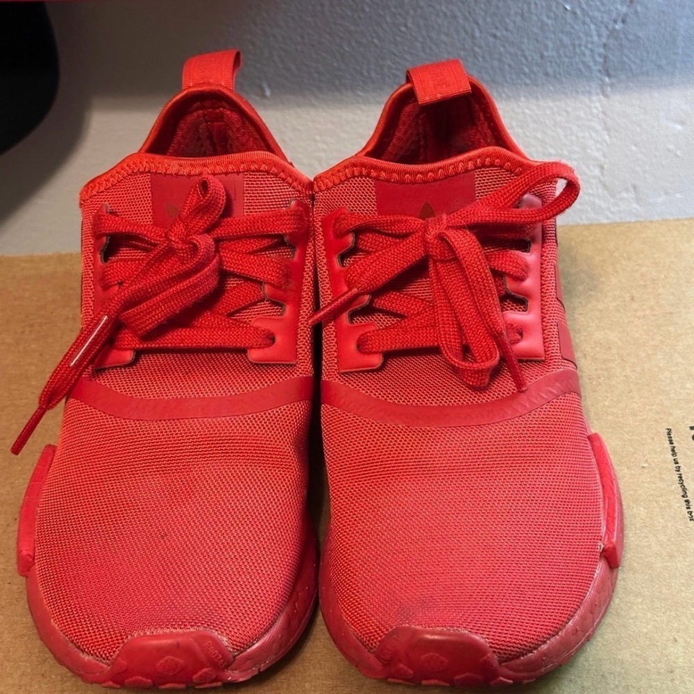 Adidas Kids Triple Scarlet Sneakers - Picture 5 of 8